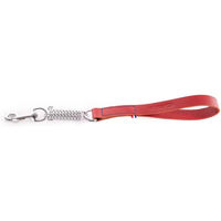 Produktbild von Martin Sellier Amor 499 Hundeleine aus Leder in Rot 25/50 cm