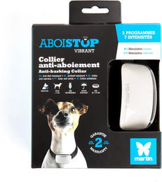 Produktbild von Martin Sellier Anti-Bell-Halsband Erziehungshalsband für Hunde in Grau und Schwarz