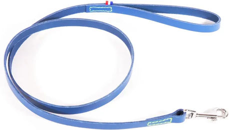 Produktbild von Martin Sellier Bico 499 Hundeleine aus Leder Blau 120 cm