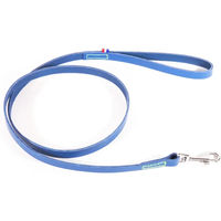 Produktbild von Martin Sellier Bico 499 Hundeleine aus Leder Blau 120 cm