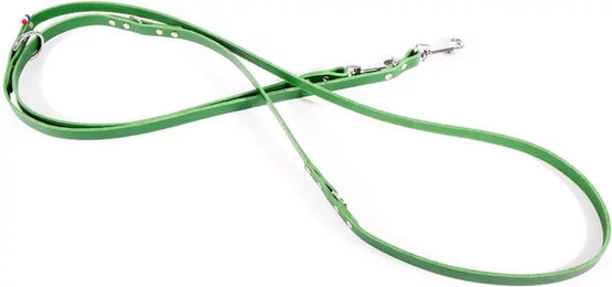 Produktbild von Martin Sellier Bico 499 Hundeleine aus Leder in Grün 240 cm