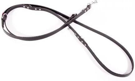 Produktbild von Martin Sellier Bico 499 Hundeleine aus Leder Schwarz 240 cm