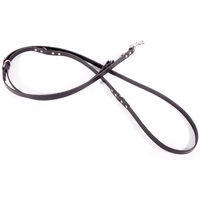 Produktbild von Martin Sellier Bico 499 Hundeleine aus Leder Schwarz 240 cm
