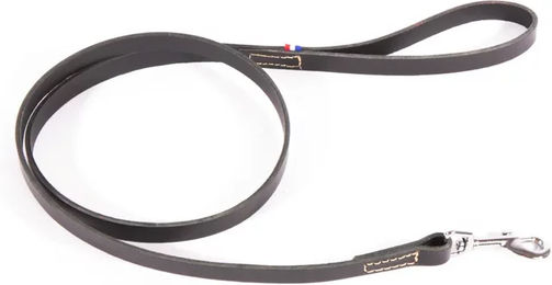 Produktbild von Martin Sellier Bico 499 Hundeschleppleine aus Leder Schwarz 120 cm