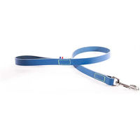 Produktbild von Martin Sellier Bicolor Hundeleine aus Leder Blau 14/100 cm