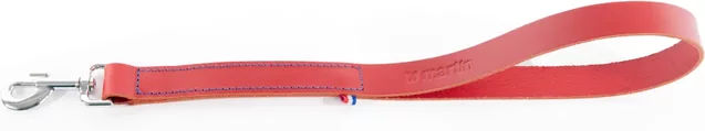 Produktbild von Martin Sellier Bicolor Hundeleine aus Leder in Rot 20m