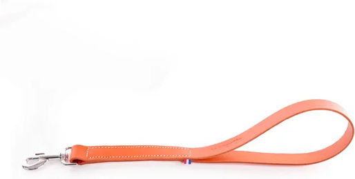 Produktbild von Martin Sellier Bicolor Hundeleine aus Leder Orange 14/100 cm