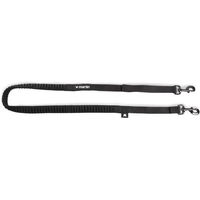 Produktbild von Martin Sellier Canicross Joggingleine für Hunde aus Gurtband Schwarz 145 cm