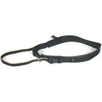 Produktbild von Martin Sellier Canicross Joggingleine mit Bauchgurt für Hunde Schwarz 38/40 cm