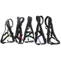 Produktbild von Martin Sellier Canicross Xback Hundegeschirr aus Nylon in Schwarz Größe S