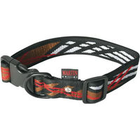 Produktbild von Martin Sellier Chesterfield Hundehalsband aus Nylon in Schwarz und Bunt