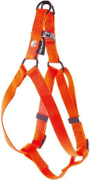 Produktbild von Martin Sellier Classic Hundegeschirr aus Nylon in Orange Größe S wasserabweisend