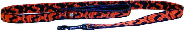 Produktbild von Martin Sellier Clepsy Hundeleine Comfort aus Nylon in Orange Bunt 120 cm