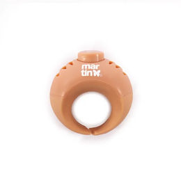 Produktbild von Martin Sellier Clicker-Ring für das Hundetraining in Gelb und Beige