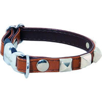 Produktbild von Martin Sellier COLL Cuir CHIC Hundehalsband aus Leder Marron XXS Mini