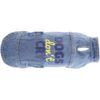 Produktbild von Martin Sellier Dogs don't cry Hundemantel Winter Blau 35 cm