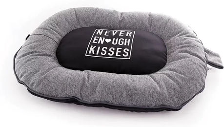 Produktbild von Martin Sellier Donut Hundekorb und Katzenkorb 50 cm Schwarz Grau