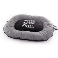 Produktbild von Martin Sellier Donut Hundekorb und Katzenkorb 50 cm Schwarz Grau