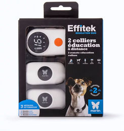 Produktbild von Martin Sellier Effitek Education Erziehungshalsband für Hunde in Schwarz oder Weiß
