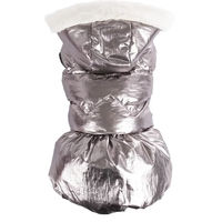 Produktbild von Martin Sellier Elite MT Hundemantel Winter wasserabweisend Braun Silber 35 cm