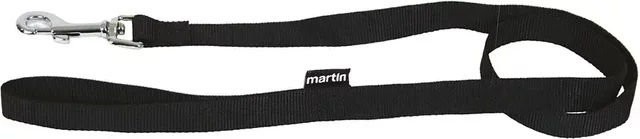 Martin Sellier Führleine für Hunde aus Nylon in Schwarz 120 cm – Bild 1 von 2