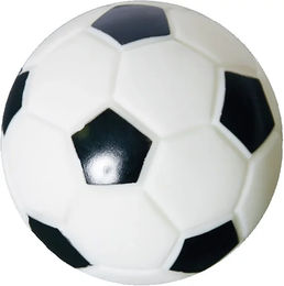 Produktbild von Martin Sellier Fußball für Hunde aus Vinyl in Weiß Größe S