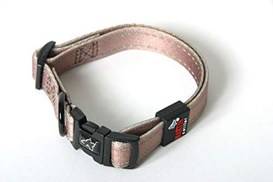 Produktbild von Martin Sellier Halsband aus Nylon in Braun oder Rosa