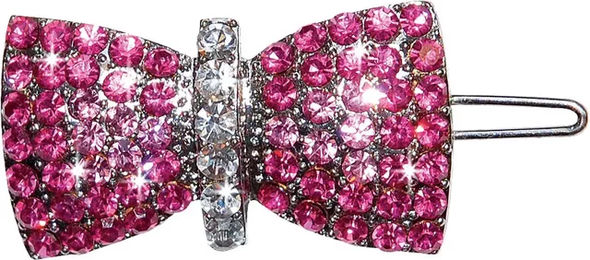 Produktbild von Martin Sellier Halsband Bijoux Noeud mit Strass in Rosa