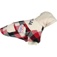 Produktbild von Martin Sellier Hund Hoodie Patchwork Bunt Rosa Größe M