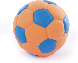 Martin Sellier Hunde-Ball aus Latex in Orange und Bunt – Bild 1 von 1