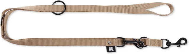 Martin Sellier Hunde-Leine Classic Nylon Beige 20 mm x 200 cm – Bild 1 von 2