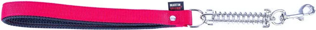 Produktbild von Martin Sellier Hunde-Leine Classic Nylon Rot mit Dämpfer
