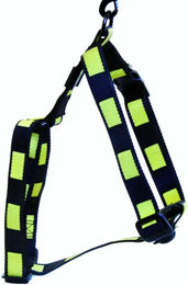 Produktbild von Martin Sellier Hundegeschirr Matrix aus Nylon in Gelb Bunt Größe M