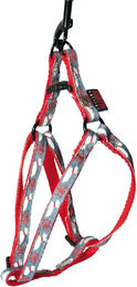 Produktbild von Martin Sellier Hundegeschirr Scott Snow Mini XS Rot Bunt aus Polyester