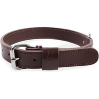 Produktbild von Martin Sellier Hundehalsband aus doppellagigem Rindsleder in Braun 25/55 cm