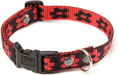 Produktbild von Martin Sellier Hundehalsband aus Gurtband in Rot