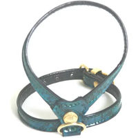 Produktbild von Martin Sellier Hundehalsband aus Lackleder in Granite 12/30 cm