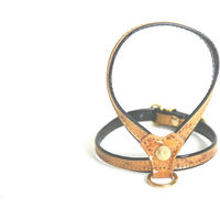 Produktbild von Martin Sellier Hundehalsband aus Lackleder in Granite Grau Braun 12/35 cm