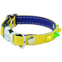 Produktbild von Martin Sellier Hundehalsband aus Leder in Gelb Größe XS