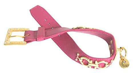 Produktbild von Martin Sellier Hundehalsband aus Leder in Rosa