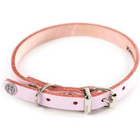 Produktbild von Martin Sellier Hundehalsband aus Leder Rosa 16-40 cm