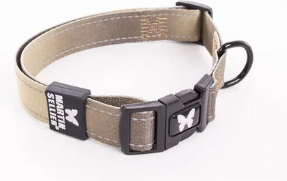 Produktbild von Martin Sellier Hundehalsband aus Nylon in Beige Gold Größe M