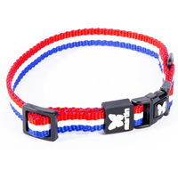 Produktbild von Martin Sellier Hundehalsband aus Nylon in Blau Bunt für alle Altersstufen 40/55 cm
