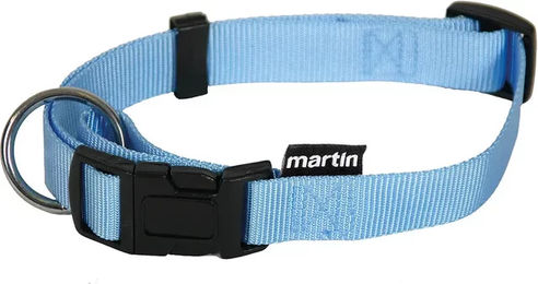 Produktbild von Martin Sellier Hundehalsband aus Nylon in Blau Größe L verstellbar