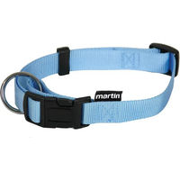 Produktbild von Martin Sellier Hundehalsband aus Nylon in Blau Grösse M verstellbar