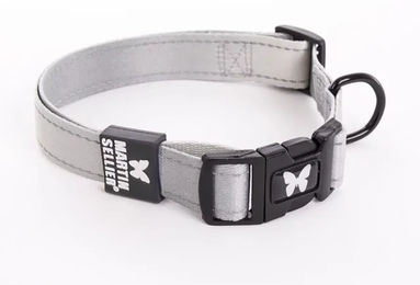 Produktbild von Martin Sellier Hundehalsband aus Nylon in Grau Größe S