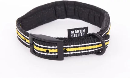 Produktbild von Martin Sellier Hundehalsband aus Nylon in Schwarz oder Bunt 25/55 cm