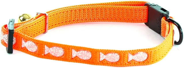 Produktbild von Martin Sellier Hundehalsband aus Nylon mit Fischmuster