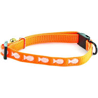 Produktbild von Martin Sellier Hundehalsband aus Nylon mit Fischmuster