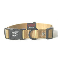 Produktbild von Martin Sellier Hundehalsband aus Nylon verstellbar Beige 25 mm 45-65 cm